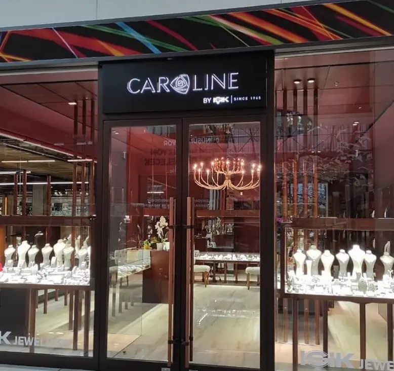 Caroline Işık Jewellery aydınlatma projesi